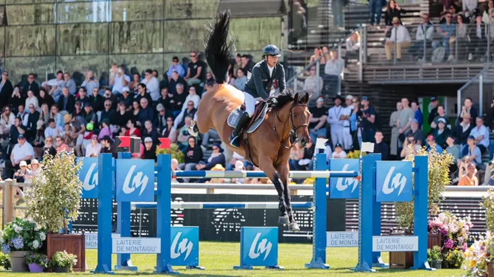 Vorige maand won het duo nog de Franse titel