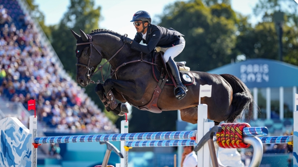 Enjoy de la Mûre schitterde op de Olympische Spelen met Omar Al Marzooqi.