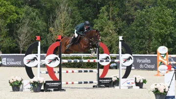 Thomas Carlile aux rênes d’Imperiale Dam remporte le CCI 3*-L au Haras du Pin