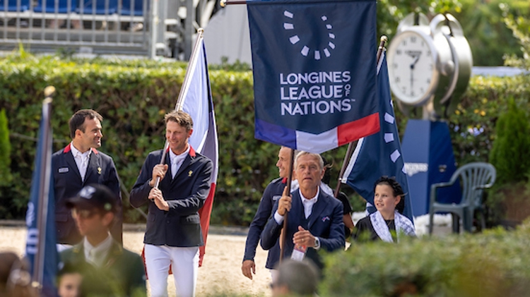 Team France, Nooren Henk, Robert Olivier, Perreau Olivier, Staut Kevin CSIO Barcelona 2024