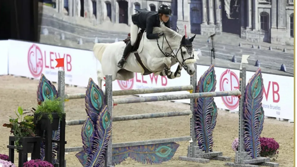 Mecho van 't Kiezelhof won al twee dagen op een rij met zijn ruiter Vinicius Paulino Pereira Silva