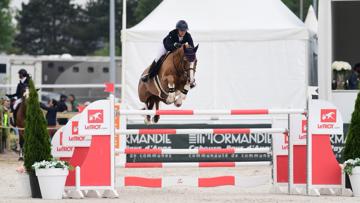 Camille Condé-Ferreira et Bassano de Nantuel à Cabourg Classic