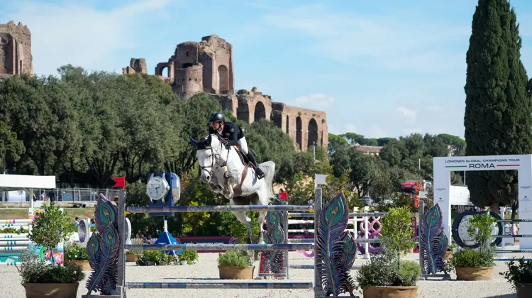 Marlon Módolo Zanotelli et Charly Heart au CSIO de Rome