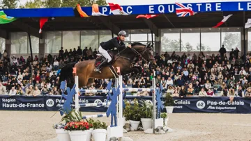 Robin van Thillo et My Jewel's Magic Touch lors de leur victoire au Touquet le mois passé