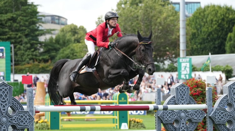 Thibeau Spits a notamment eu l’occasion de faire ses preuves lors de l’étape de la Coupe des nations de Dublin, avec mpress-K van’t Kattenheye. 