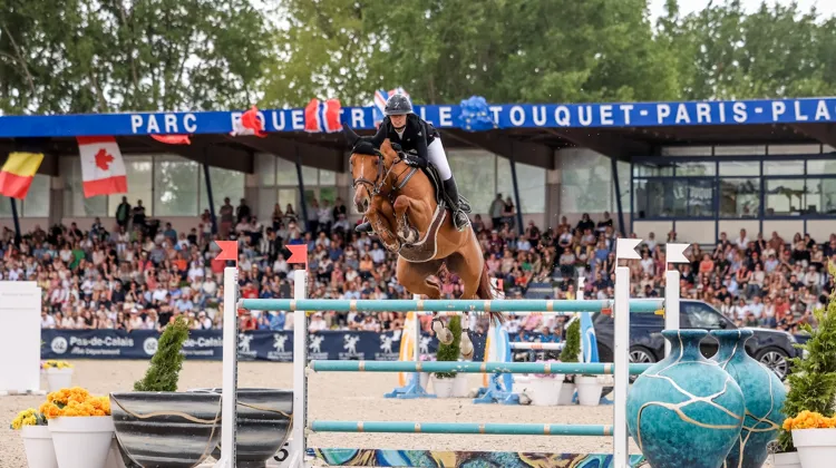 Nina Mallevay lors de l'édition du Touquet Classic 2025