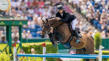 Lauréat des Grands Prix 5* de Bois-le-Duc et Aix-la-Chapelle, Richard Vogel espère pouvoir réaliser la passe de trois à Calgary, en septembre.
