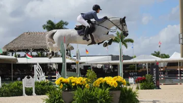 Début mars, Mimi Gochman et Iron Maiden sont remontés sur le podium d’une épreuve 5* à Wellington, en prenant la troisième place du WEF Challenge Week 9 (1,55 m). 