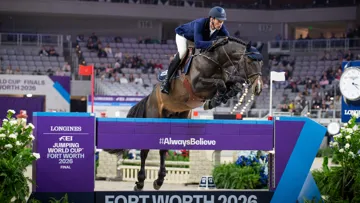 Rodrigo Pessoa salue la maîtrise et le sens du tracé de Daniel Deusser, deuxième de la Chasse avec Otello de Guldenboom.