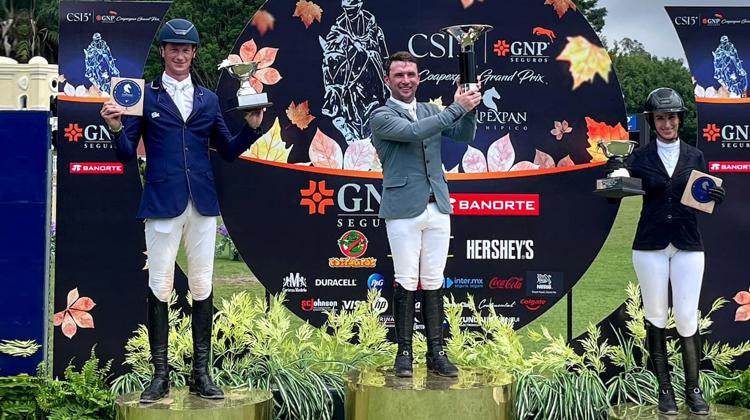 La remise des prix du Grand Prix du CSI 5* de Coapexpan 