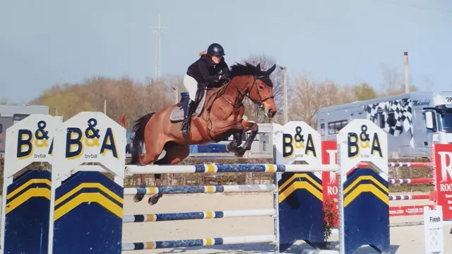 Celien Meert met haar voormalige troef