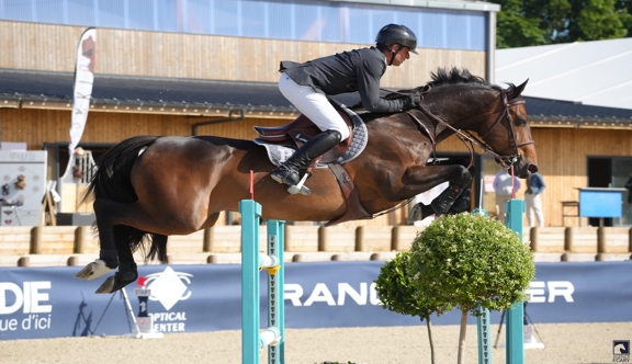 À Canteleu, Julien Épaillard remporte l'épreuve du jour, aux rênes de son fidèle Donatello d'Auge. Un duo qui ne cesse d'étonner. 
