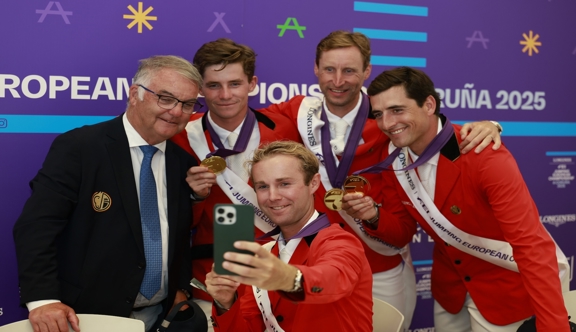 L’équipe belge s’st couverte d’or européen pour la deuxième fois de son histoire, hier à La Corogne. 