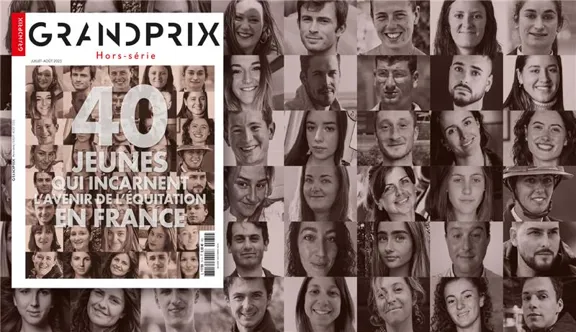 Les quarante jeunes de trente ans et moins sont en couverture du magazine GRANDPRIX.