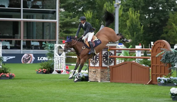 Cet après-midi, Harrie Smolders et Monaco se sont offert le Grand Prix du Longines Global Champions Tour de Valkenswaard.