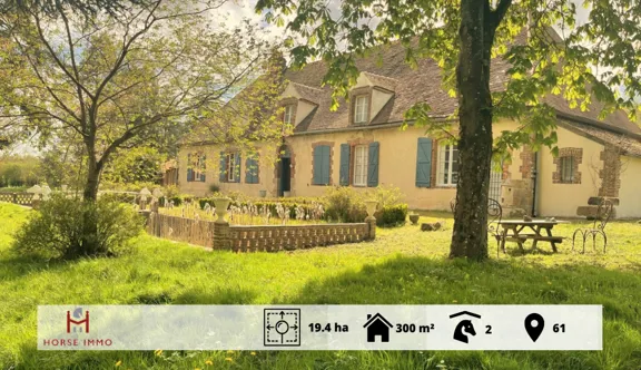 À moins de 2 heures de Paris, Horse Immo vous propose un domaine de plus de 20 hectares au cœur d’un environnement préservé. Maison de maître, seconde habitation à rénover et fort potentiel pour un projet familial, d’élevage, touristique ou événementiel.