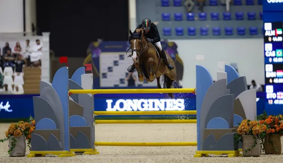 Piergiorgio Bucci et Casalia DG ont été les meilleurs dans la première épreuve majeure du CSIO 5* d’Abou Dabi
