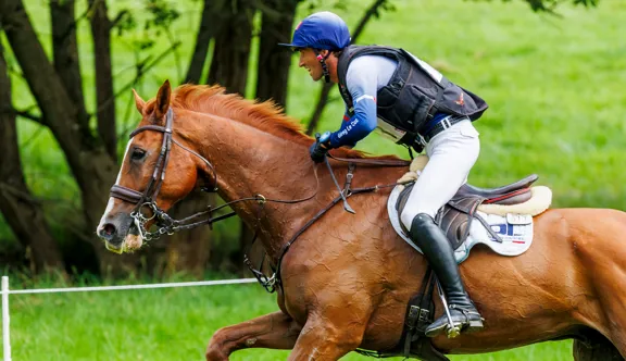 Gireg Le Coz est ici avec Caramel d’Orchis à Arville en 2024