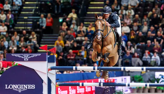 Steve Guerdat et Iashin Sitte ont parfaitement maîtrisé l’exercice imposé par le chef de piste brésilien Guilherme Jorge.
