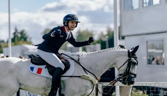 Âgé de trente ans, Alexis Goury est en passe de devenir l’un des piliers de l’équipe de France de concours complet.