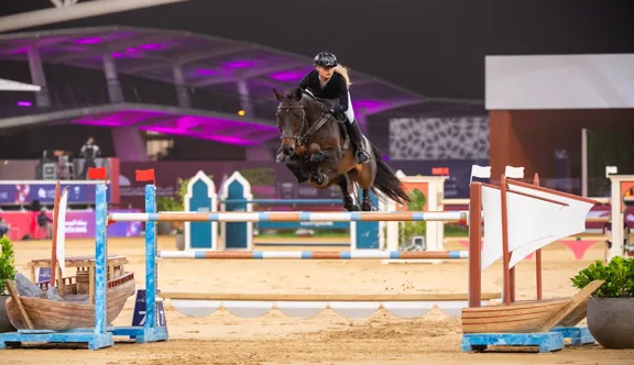 Kristen Vanderveen et Bull Run's Jireh ont remporté aujourd'hui leur premier Grand Prix 5*