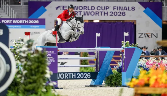 Selon Rodrigo Pessoa, Kent Farrington et Greya devraient remporter la finale de la Coupe du monde Longines ce soir, au Texas. 