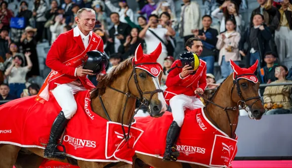 Composée de Peder Fredricson et Yuri Mansur, l'équipe des As de Monaco a devancé celle des Riesenbeck International.