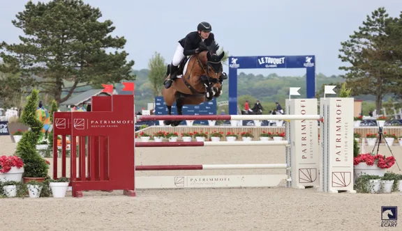 Bautista Rodriguez Debray et Vivoulette HD ont remporté leur premier succès international aujourd'hui au Touquet !