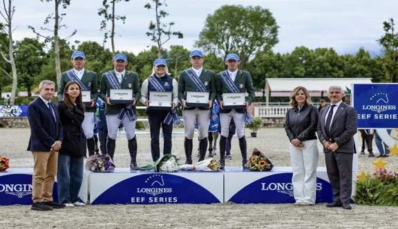 L'Irlande a remporté aujourd'hui la Coupe des nations du CSIO 3* de Bedizzole. 
