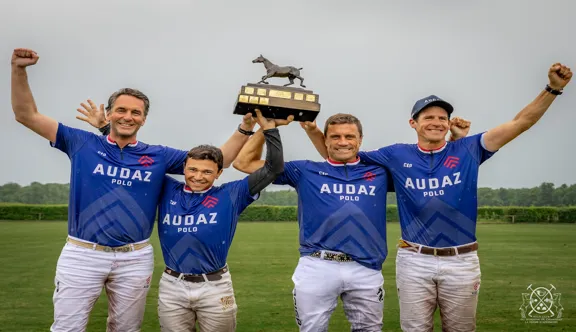 Nicolas Constant, Côme Dubois, Jota Chavanne et Brieuc Rigaux, vainqueurs de la Coupe PGH.