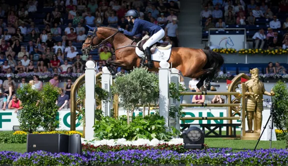 Lillie Keenan et Kick On ont brillé cet après-midi à Aix-la-Chapelle.