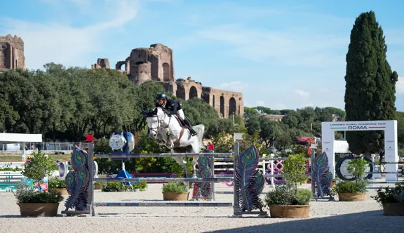 Marlon Módolo Zanotelli et Charly Heart au CSIO de Rome