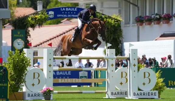 Hitot de Riverland a participé au CSIO 5* de La Baule pour la première fois le week-end passé.