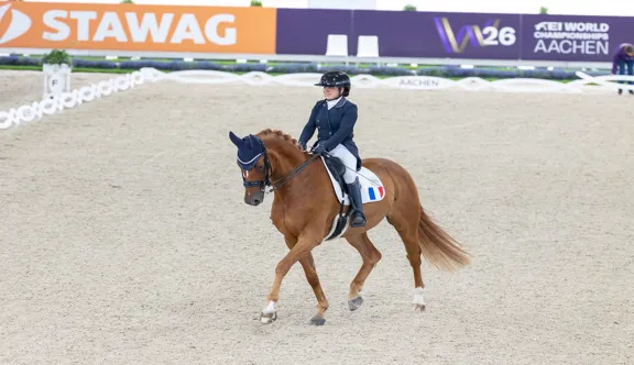 Alexia Pittier et Sultan 768 sont devenus vice-champions du monde en Grade IV.