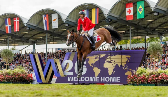 Steve Guerdat et Dynamix de Bélhème en route pour leur sacre mondial. 