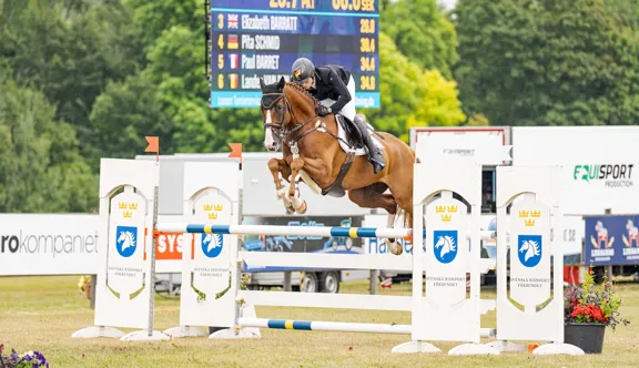 Chez les Jeunes cavaliers, Mathies Rüder a été double médaillé d'or.
