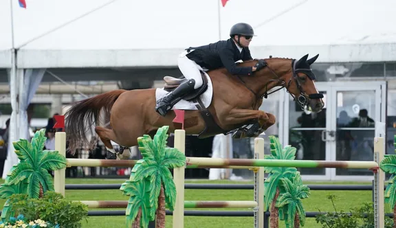 Seul couple parvenu au double sans-faute, Shane Sweetnam et Coriaan van Klapscheut ont mis tout le monde d’accord. 