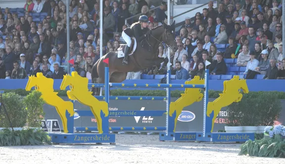 Pour les Pays-Bas, Elotte a été sacrée championne du monde des chevaux de sept ans ce dimanche à Lanaken.