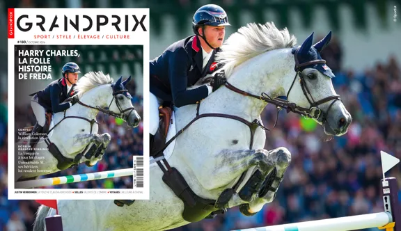 Harry Charles et LT Holst Freda sont en couverture du dernier numéro du magazine GRANDPRIX.