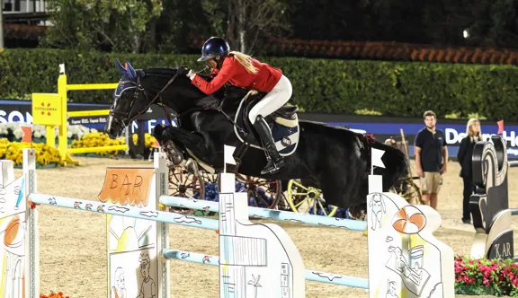 Jessica Mendoza a mené In The Air à sa deuxième victoire en Grand Prix 5*, ce soir à Barcelone.