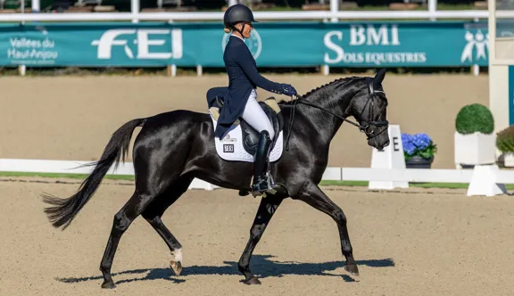 Lara de Liedekerke-Meier et Tara van Leliehof ont signé la meilleure prestation au premier jour du Mondial du Lion.