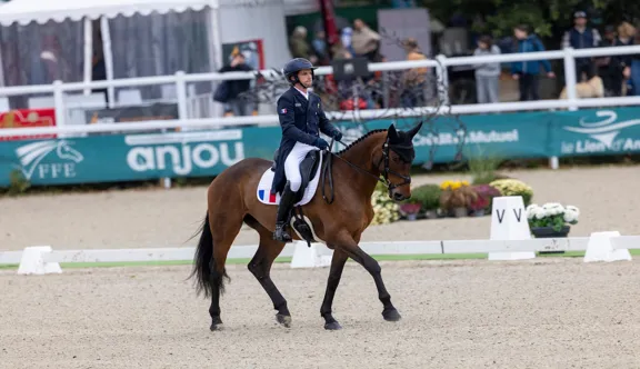 Ex æcquo, Lara de Liedekerke-Meier et Alexis Goury s'affronteront demain sur le cross.