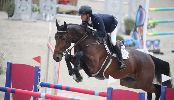 Nicolas Layec ont fait main-mise sur le Grand Prix 3* disputé hier à Gassin