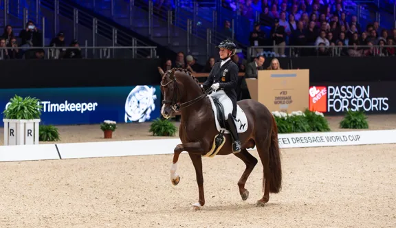 Isabell Werth et Viva Gold ont mis Lyon à leur botte cet après-midi