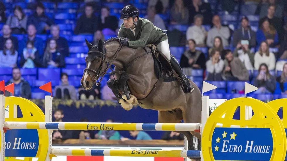 Vincent Zacharias Bourguignon bewees dat hij klaar is voor Jumping Mechelen