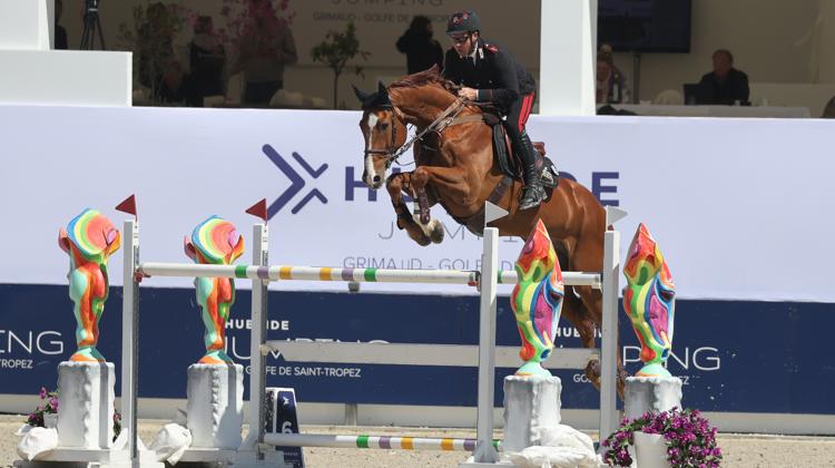 À Grimaud, Emanuele Gaudiano et son atypique Chalou ont survolé le Grand Prix CSI 3*.