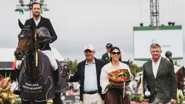 Martin Fuchs ging aan de haal met de overwinning