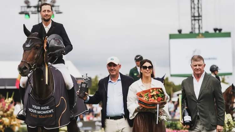 Martin Fuchs ging aan de haal met de overwinning