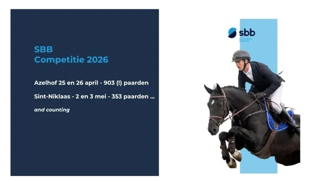 De SBB-competitie gaat komend weekend van start