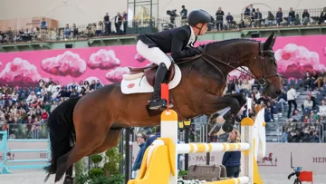 Mathieu Guéry et Time-Breaker S Z lors du Saut Hermès le 19 mars dernier